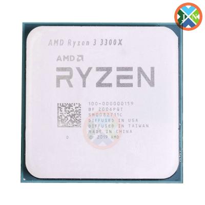 3300x CPU AMDRyzen 3 3300X R3 3.8 GHz 쿼드코어 8 스레드 65W 프로세서 L3 16M 100000000159 소켓 AM4