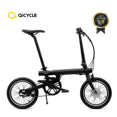전동스쿠터 치사이클 EF1 클래식 블랙 전기자전거 초경량 접이식 미니벨로 자전거 토크센터 수입정품, 무광블랙