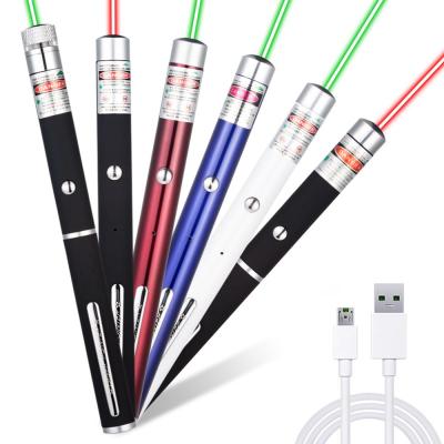 별지시기 (1+1)레이져 포인트 USB충전 펜 적외선 강의 교육장
